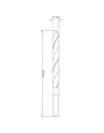 Broca 45×76 mm